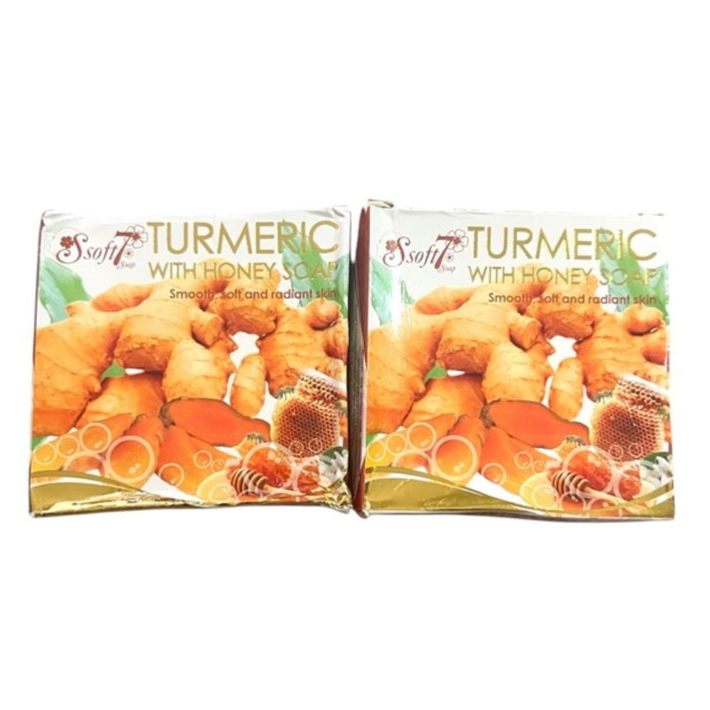 Turmeric with Honey Soap, Bundle of 2
